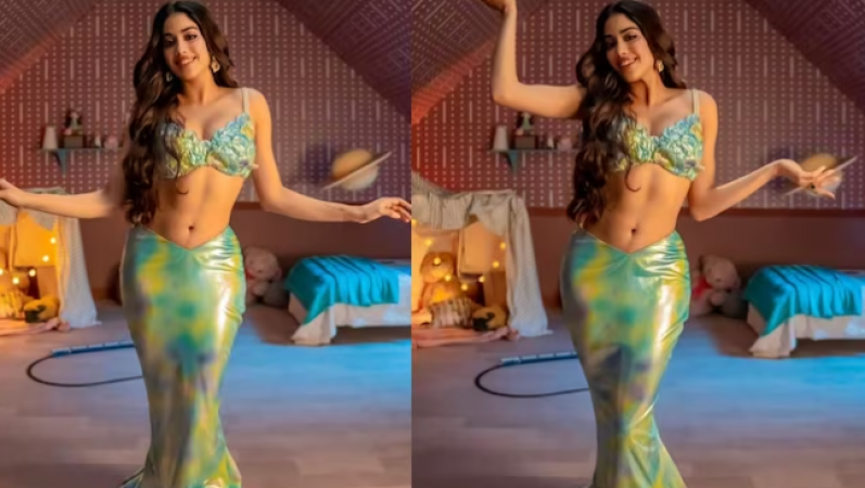 Janhvi Kapoor steps into the world of The Little Mermaid