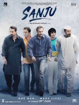 Ranbir kapoor starrer 'sanju' released a heartwarming poster
