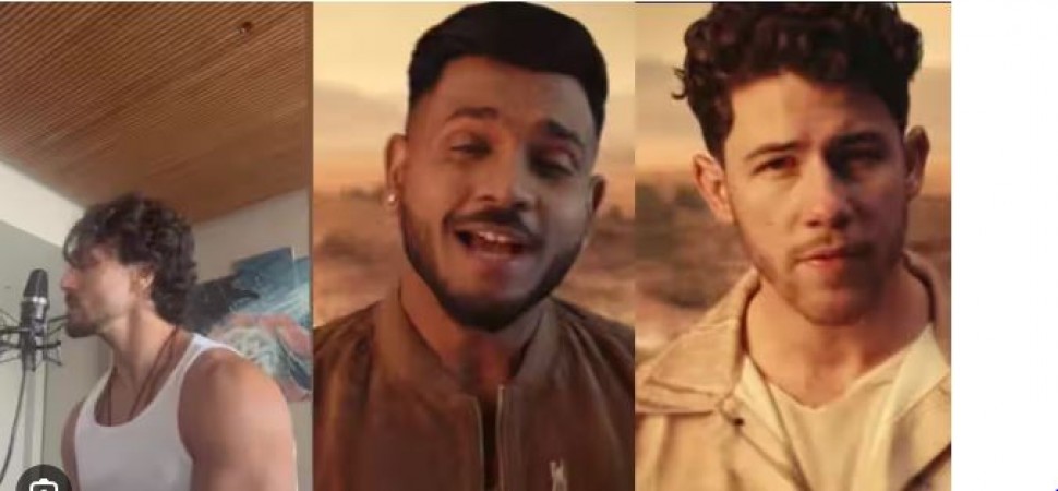 Tiger Shroff shared a version of the song Maan Meri Jaan by King and Nick Jonas