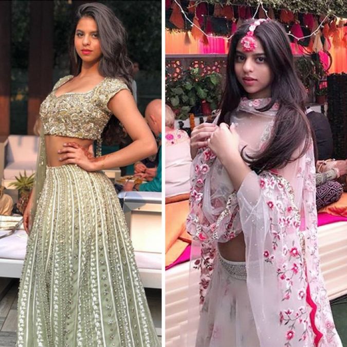 Suhana Khan enjoys the wedding with her cousins!