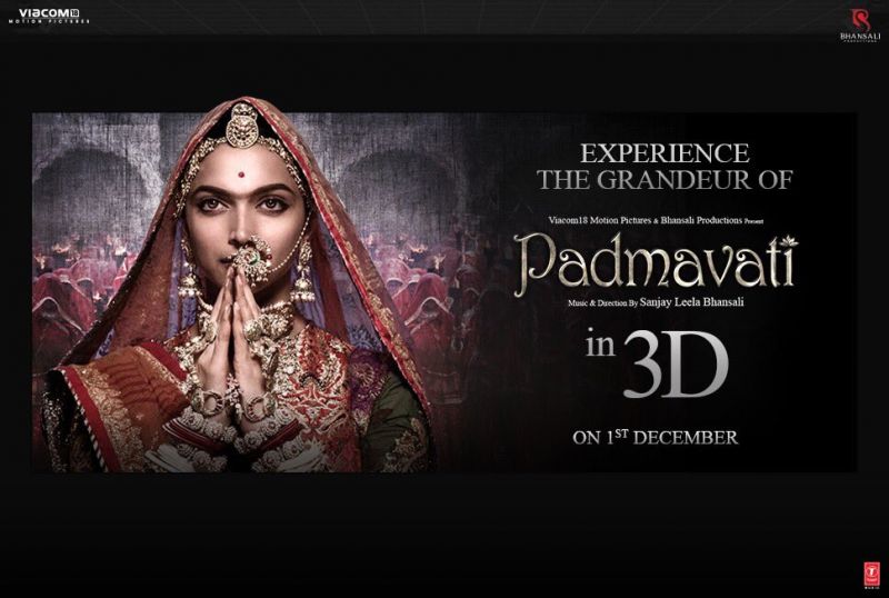 'Padmavati' will universally release in 3D, Deepika Padukone shared