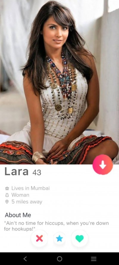 Lara Dutta's dating app profile sends netizens into a tizzy; fans in a frenzy are whipping up their own speculation theories