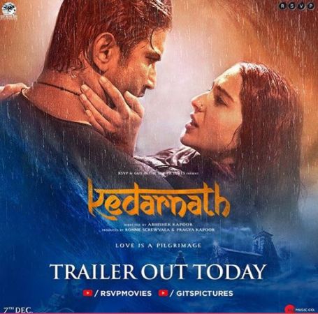 KedarnathTrailer out today: Sushant Singh Rajput and Sara Ali Khan's charming chemistry will melt your heart