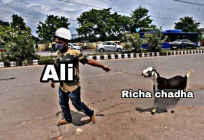 ‘Ali Apni Bakri Sambhal’, ‘Boycott Fukrey 3’ trending Richa Chadha and Ali receiving Backlash