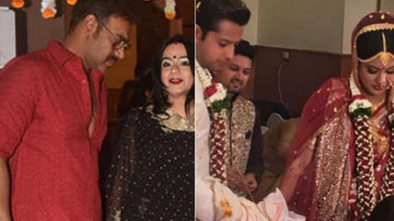 Ajay Devgan Arrived in his Daughter's Wedding