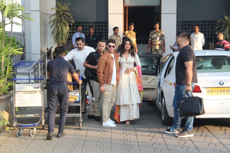 NICKYANKA wedding:  Priyanka Chopra,Nick Jonas depart for Jodhpur along with Joe Jonas ,Sophie Turner