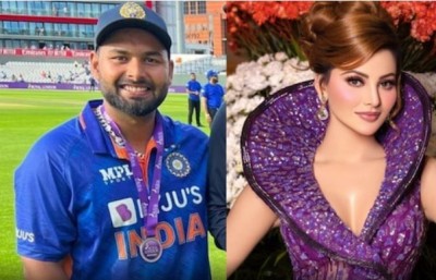 Did Urvashi Rautela wished and gave a flying Kiss to Rishabh Pant on his Birthday ?