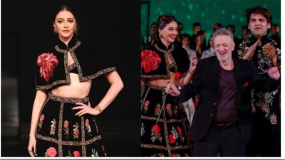 Ananya Panday Calls Her Runway Walk for Rohit Bal a 'Fashion Dream Filled with Emotion'