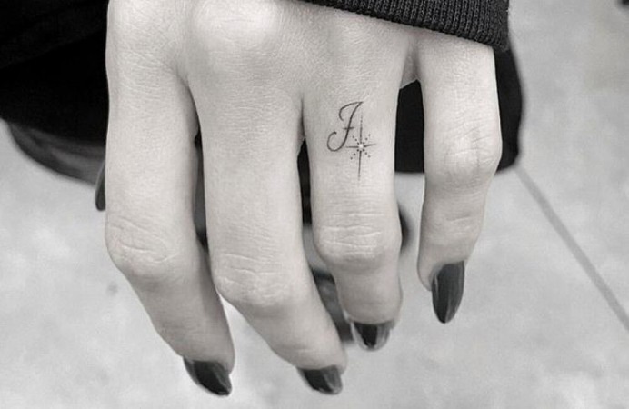 Hailey Bieber gets a 'J' tattooed on her finger in the honour of hubby Justin