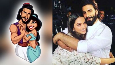 DeepVeer spreads  romance in avatars of  Aladin and Jasmine