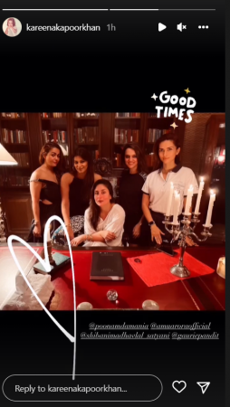 Kareena Kapoor's well-stocked library steals the show in a recent photo with friends