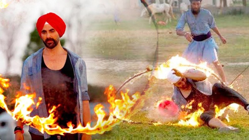 Akshay Kumar's Stunt Mishap in Singh Is Bliing