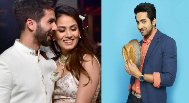 Ayushman congratulates Shahid and Mira on becoming parents for the second time