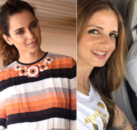 Kangana Ranaut denies to comment on Sussanne Khan