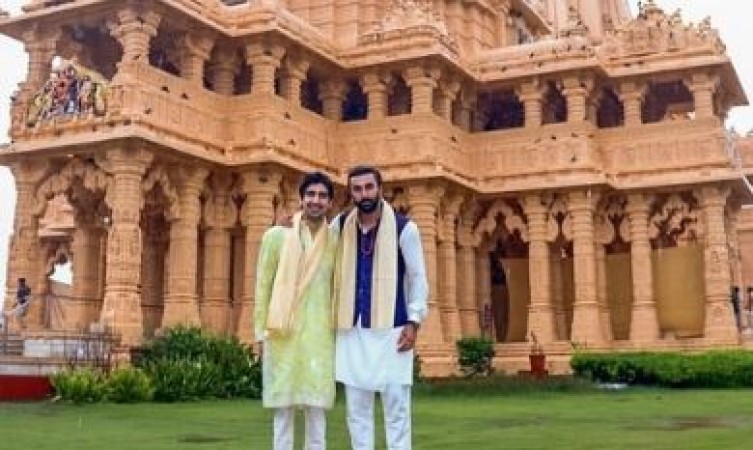 Ayan Mukherji visited Somnath Temple with Ranbir Kapoor, My Third Jyotirling Visit..