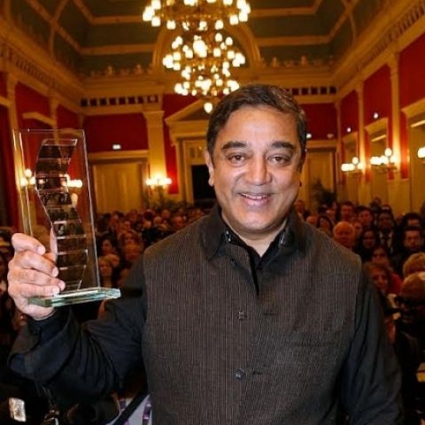 Kamal Hasan honoured by International Henri Langlois Award