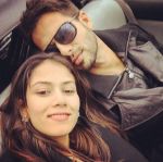 Shahid spents some quality time with his pregnant wife Mira