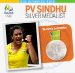 रियो ओलिंपिक में सिल्वर मैडल विजेता पी वी सिंधु को बॉलीवुड से बधाई.....