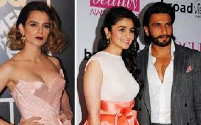 Kangana smartly responded to Ranveer and Alia's comment on her