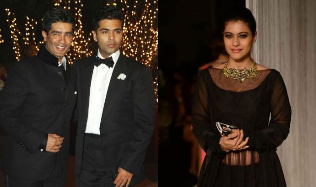 Best Friends Kajol and Karan gave a royal ignore to each other at Manish Malhotra's birthday bash