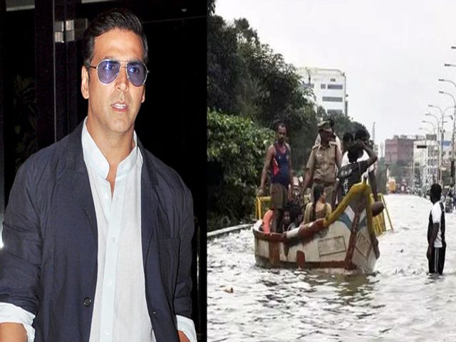 चैन्नई बाढ़ पीड़ितों को खिलाड़ी कुमार ने दिए 1 करोड़ रूपए दान