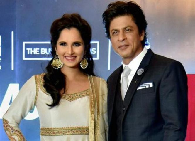 King Khan launches tennis queen Sania Mirza’s autobiography ‘Ace Against Odds’