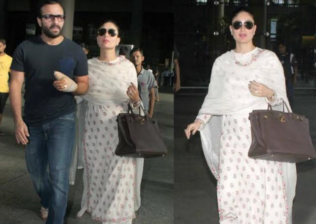 Spotted:Kareena Kapoor Khan flaunts her baby bump