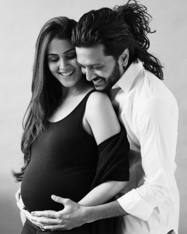 Genelia-Riteish delighted to bring in their little blessing
