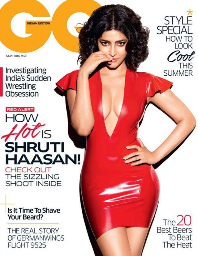 Red and Hot as chilli Ghosh! she is Shruti Hassan