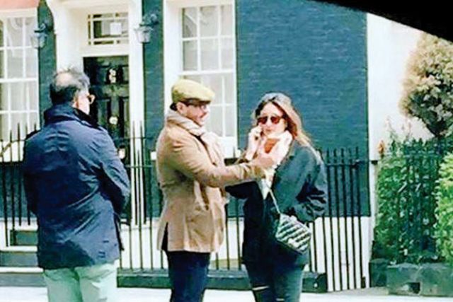 Saif Ali Khan and Kareena Kapoor Khan in London holiday