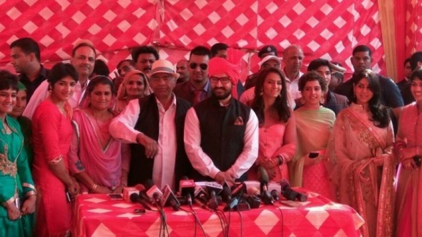 Aamir Khan attended wrestler Geeta Phogat's wedding