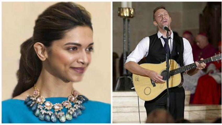 Chris Martin snapped chilling with Deepika Padukone after event