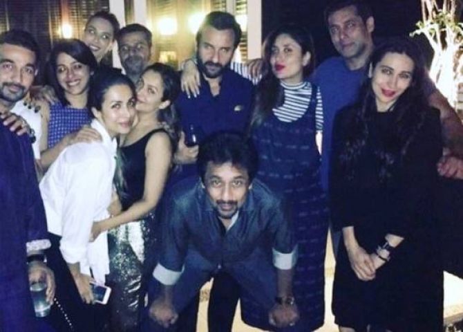 Salman Khan at a recent party ignored Malaika Arora