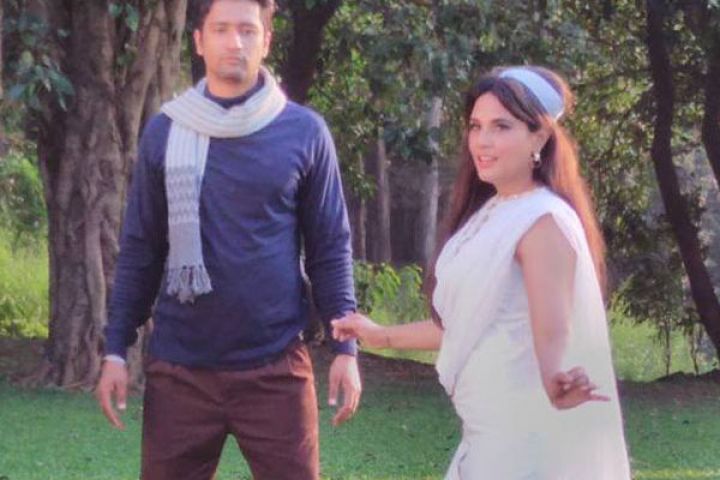 Vicky Kaushal and Richa Chadha shoots for AIB !