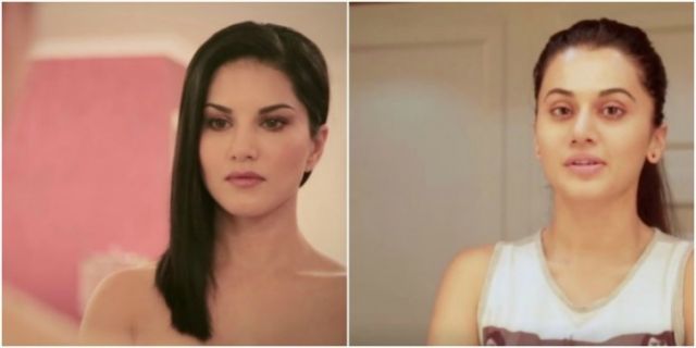 Watch videos of Sunny, Taapsee and Sunidhi spreading awareness of Breast Cancer