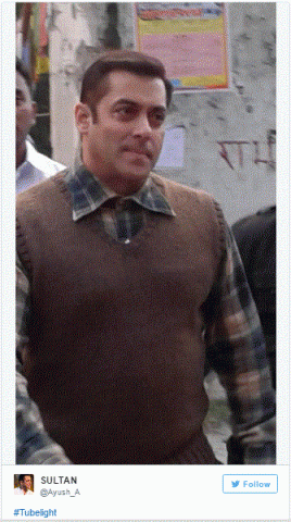 Salman khan's sweet and simple look of Tubelight has revealed !