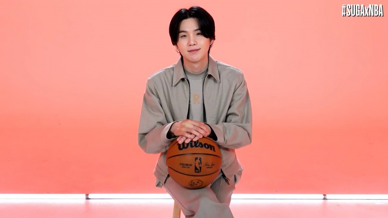 Suga, a member of BTS, is currently became NBA's ambassador (NBA)