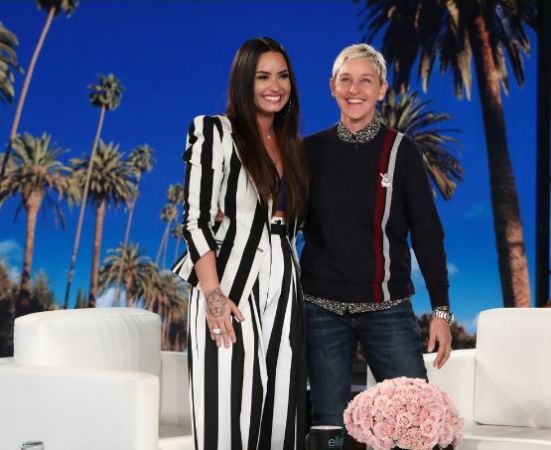 Ellen and wife invite Demi to stay with them