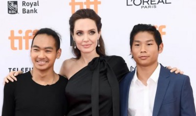 For upcoming flick, Without Blood, Angelina Jolie hires her sons Maddox & Pax as film crew