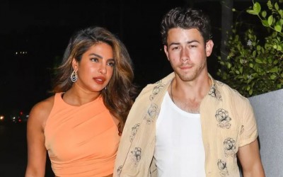 Priyanka Chopra and Nick Jonas Look Fabulous on a Fashionable Date Night in Summer Outfits