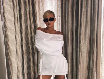 Kylie Jenner slays in pant-less fashion