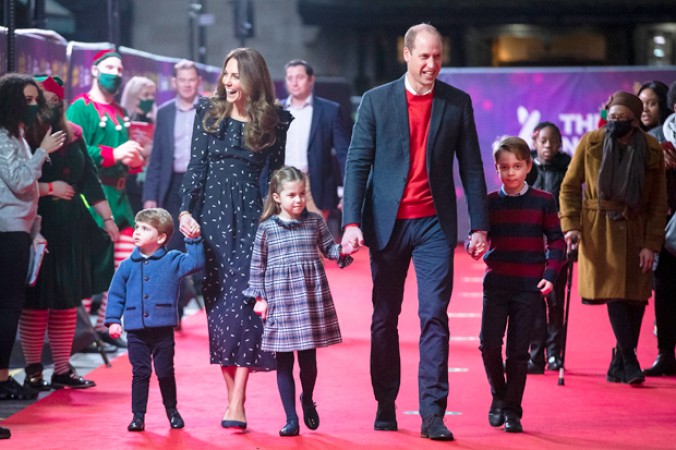Prince William family's first red carpet appearance