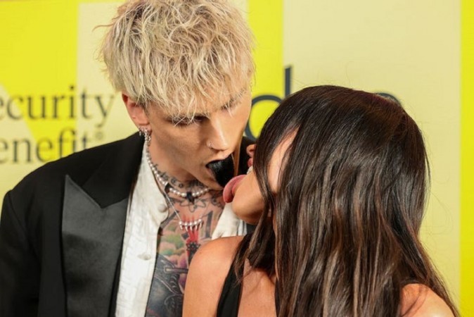 Machine Gun Kelly Posts Bizarre Video of leeching on his belly button!