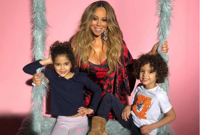 Mariah Carey with kids all set for Christmas and New Eve celebrations