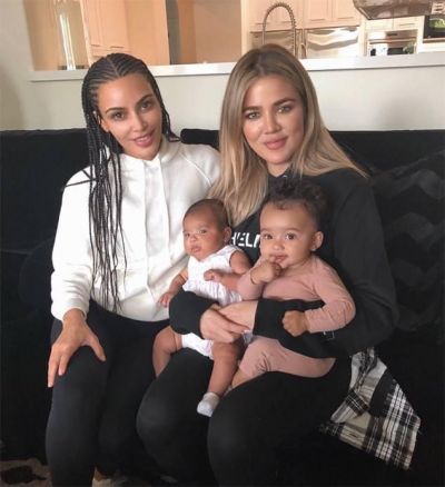A hater  claims Chicago West is not Kim Kardashian's biological child, Khloe Kardashian claps back at him