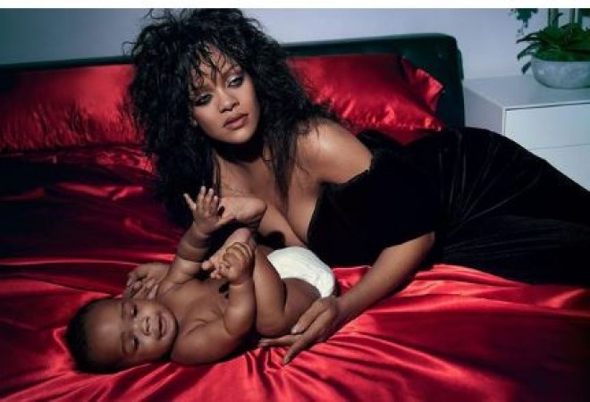 Watch, Rihanna’s Jaw-dropping Bold Photoshoot, reveals the face of her son
