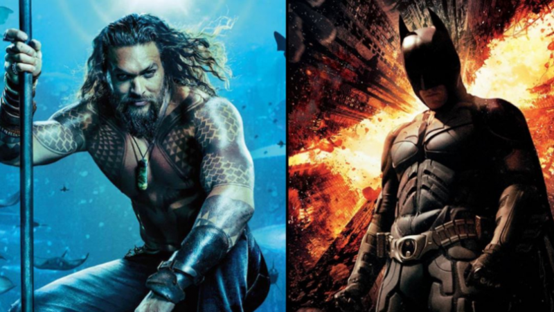 Aquaman is to beat the Batman The Dark Knight Rises to become the highest grossing DC movie