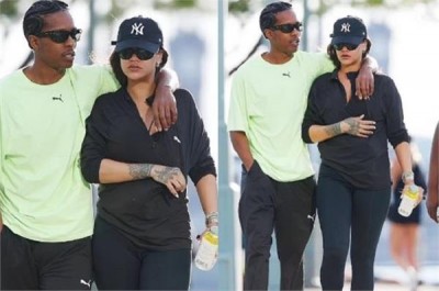 Rihanna and A$AP Rocky Enjoy Morning Walk Together, Pictures Goes Viral!