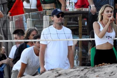 Leonardo DiCaprio hosted a Volleyball match in Malibu: Enjoyed with old family friends