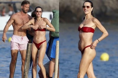 Alessandra Ambrosio Sizzles in Ibiza: Model's Sultry Bikini Photos Go Viral!